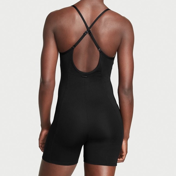 VICTORIA'S SECRET Essential Short Unitard black, small - Picture 3 of 7